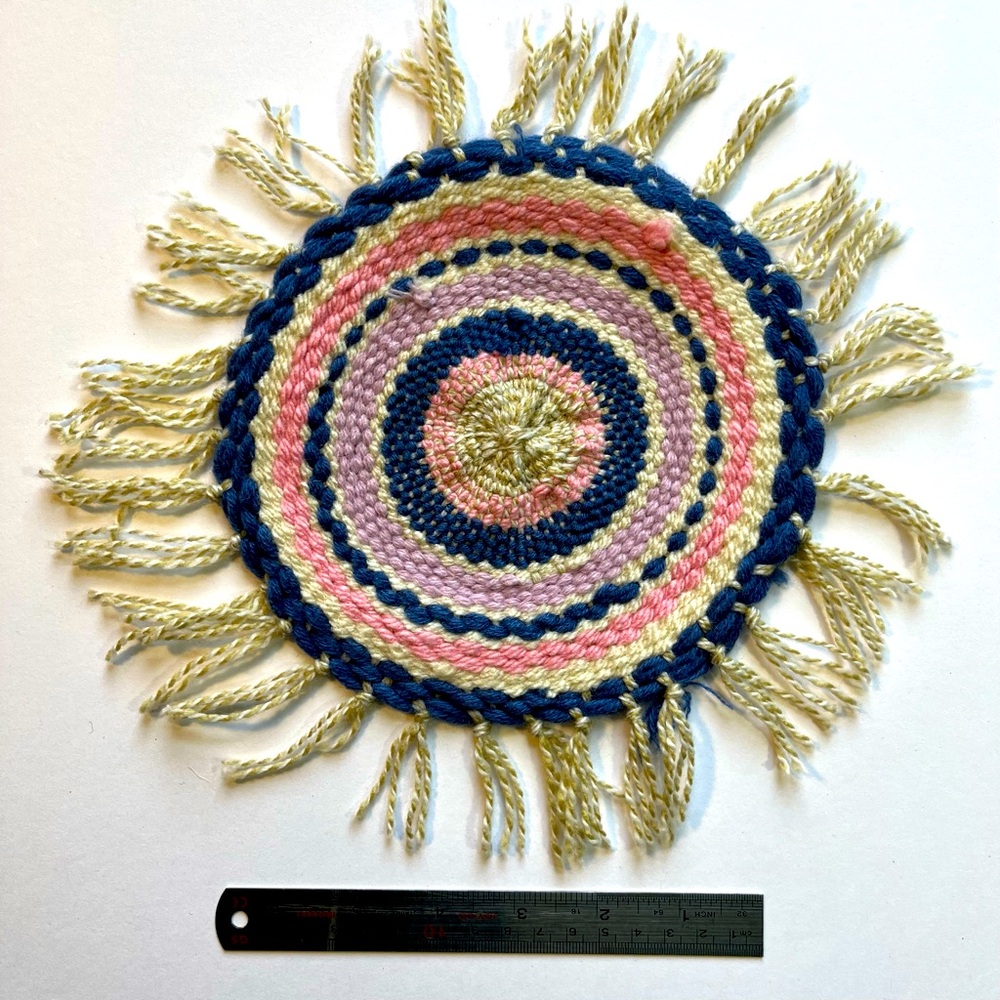 ‏Hand woven tablecloth (kilim)